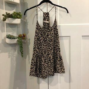 Leopard Print Boutique Tank